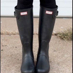 HUNTER BOOTS - BLACK MATTE